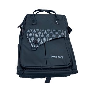 NWT Lekesky Black Backpack Laptop Bag Women Work Business